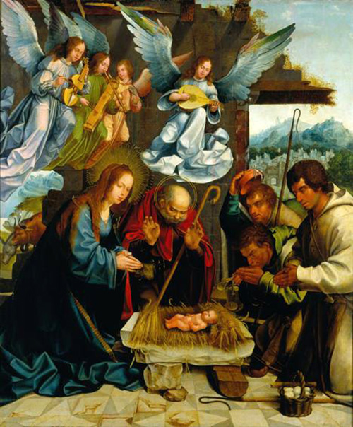 adoration of the shepherds
